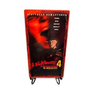 A nightmare on elm street 4 VHS: Wes Craven: 80’s Slasher: Robert Englund